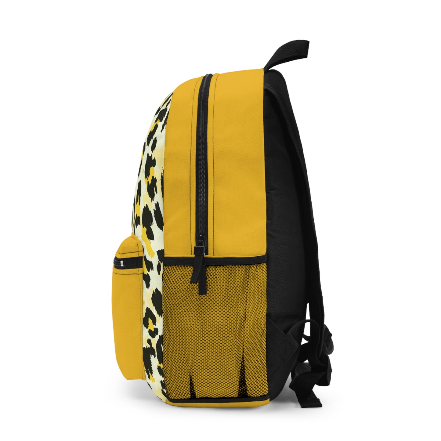 Yellow cheetah Backpack