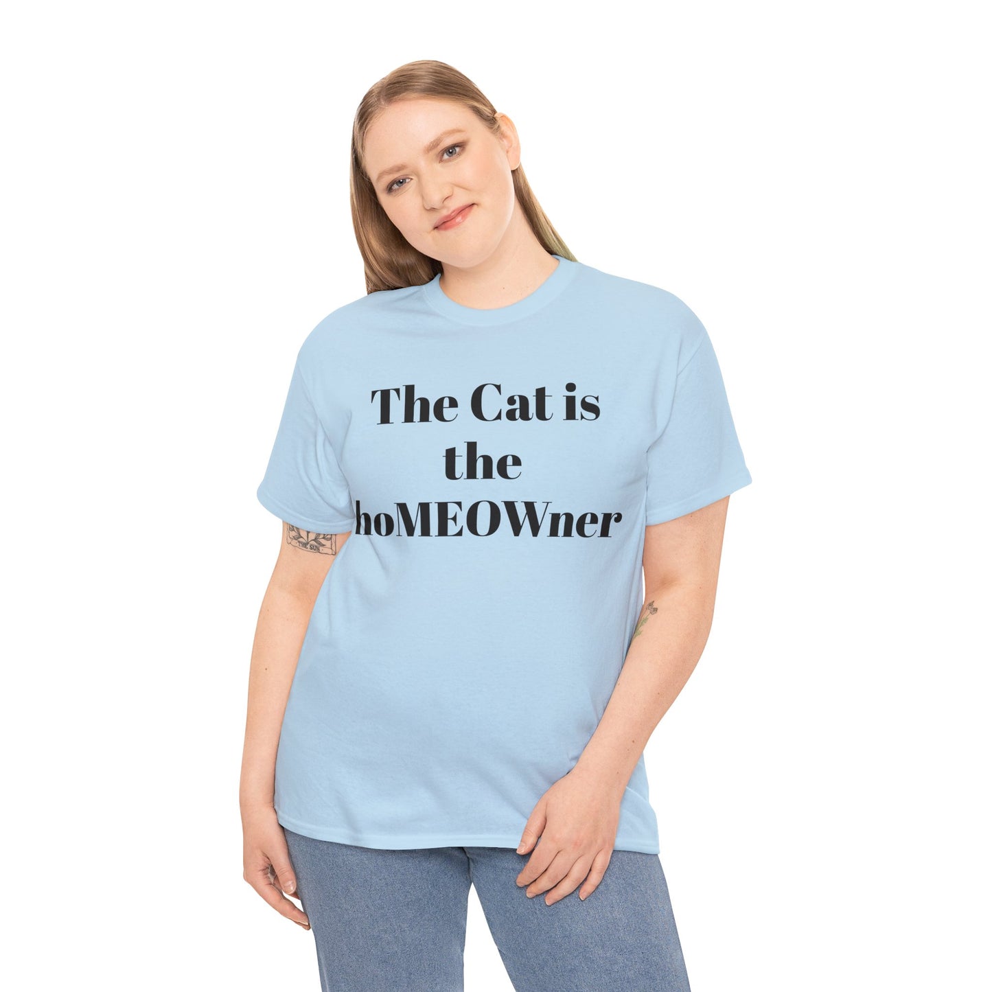 hoMEOWner Unisex Heavy Cotton Tee