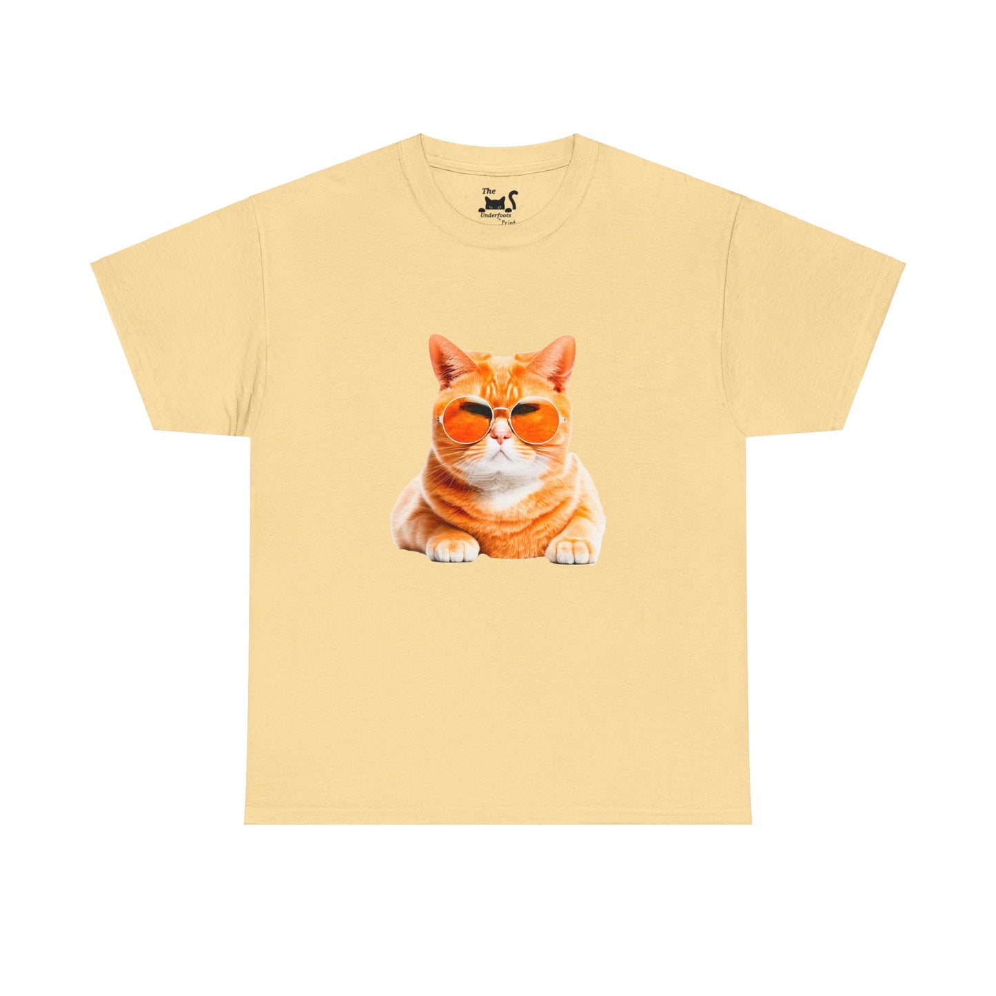 Orange cats are cool Unisex Heavy Cotton Orange CatTee