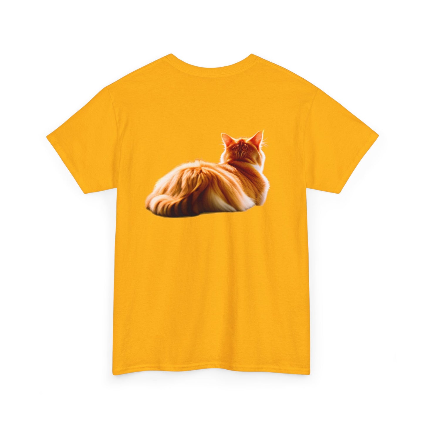 Orange cats are cool Unisex Heavy Cotton Orange CatTee