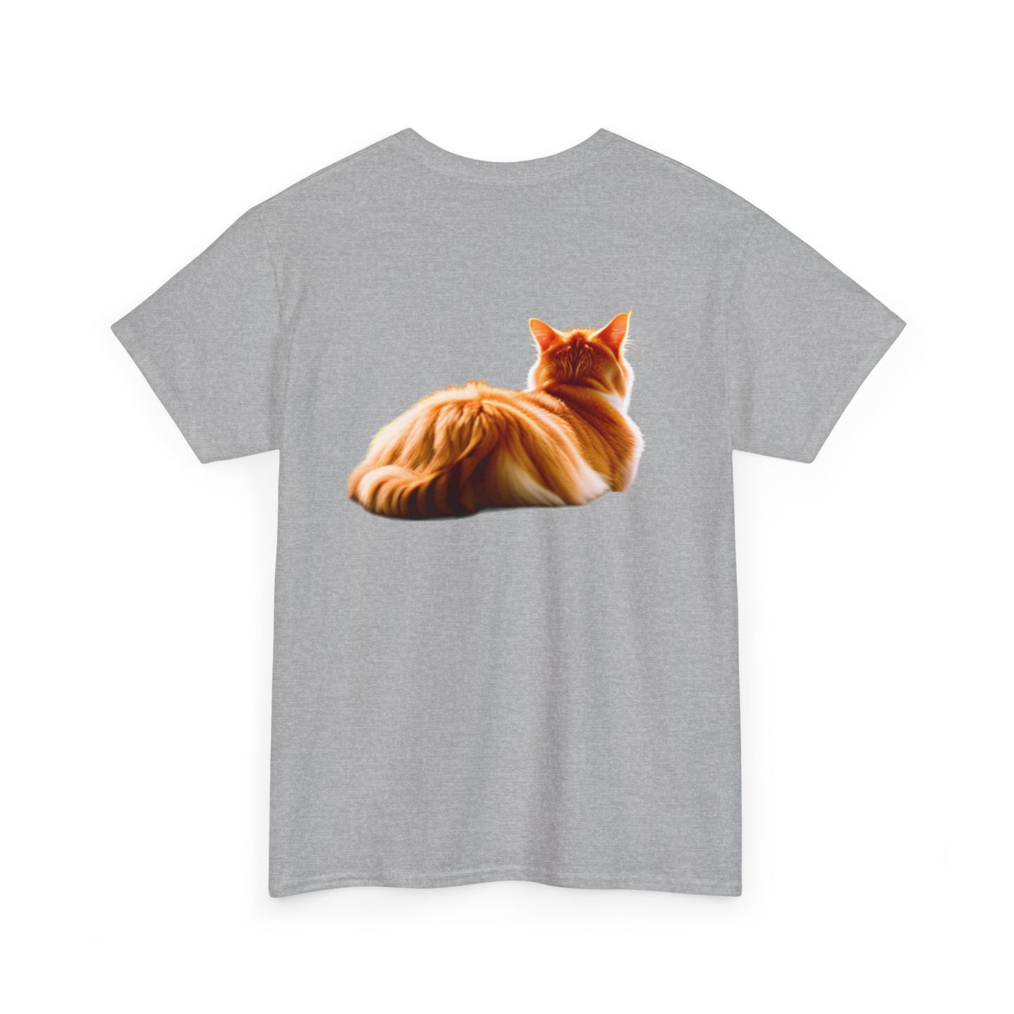 Orange cats are cool Unisex Heavy Cotton Orange CatTee