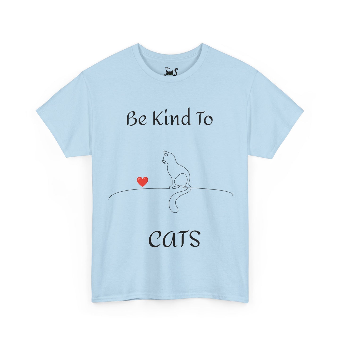 Be Kind to Cats Unisex Heavy Cotton Gildan 5000 Tee