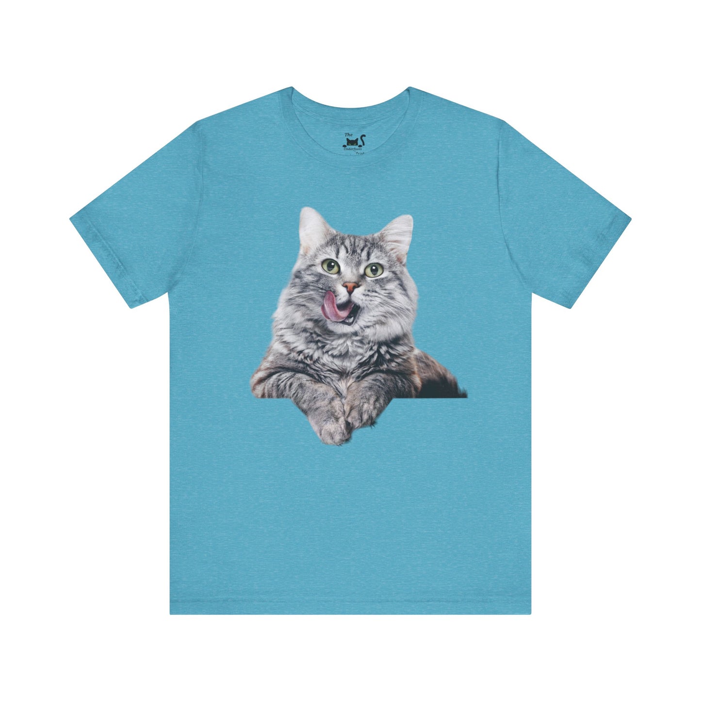 Grey Kitty Unisex Jersey Short Sleeve