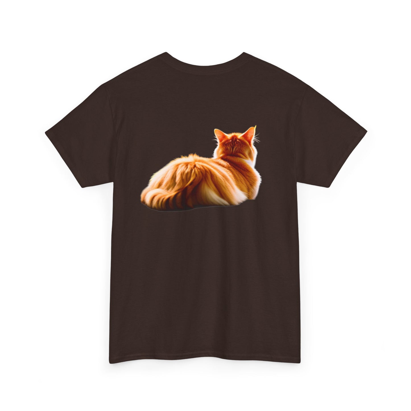 Orange cats are cool Unisex Heavy Cotton Orange CatTee