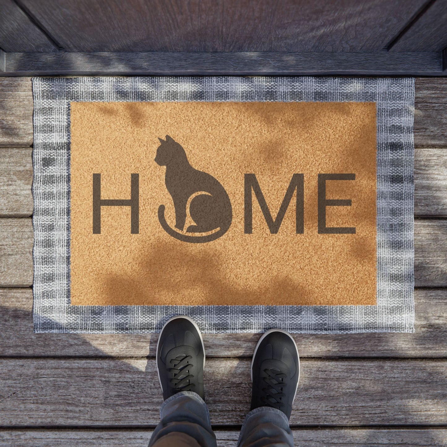 HOME cat Doormat