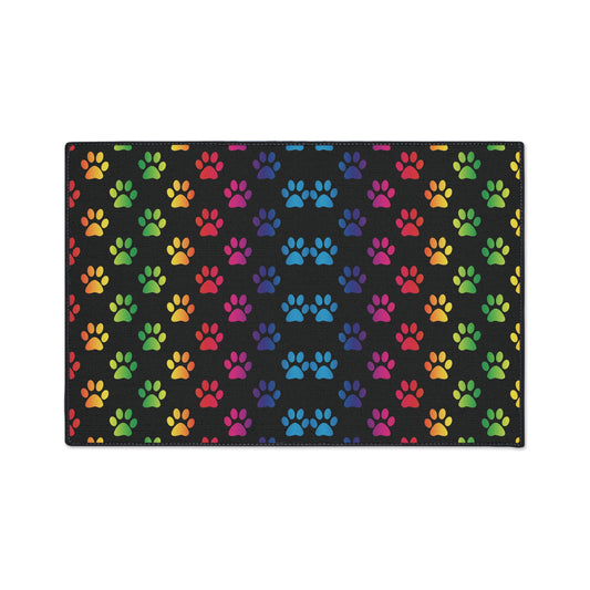 Paw Prints Heavy Duty Floor Mat