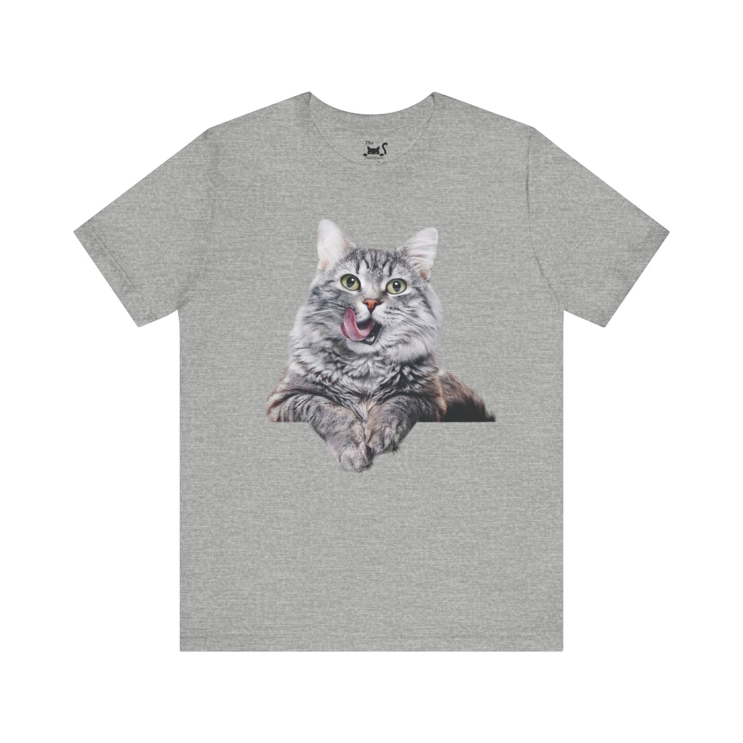 Grey Kitty Unisex Jersey Short Sleeve