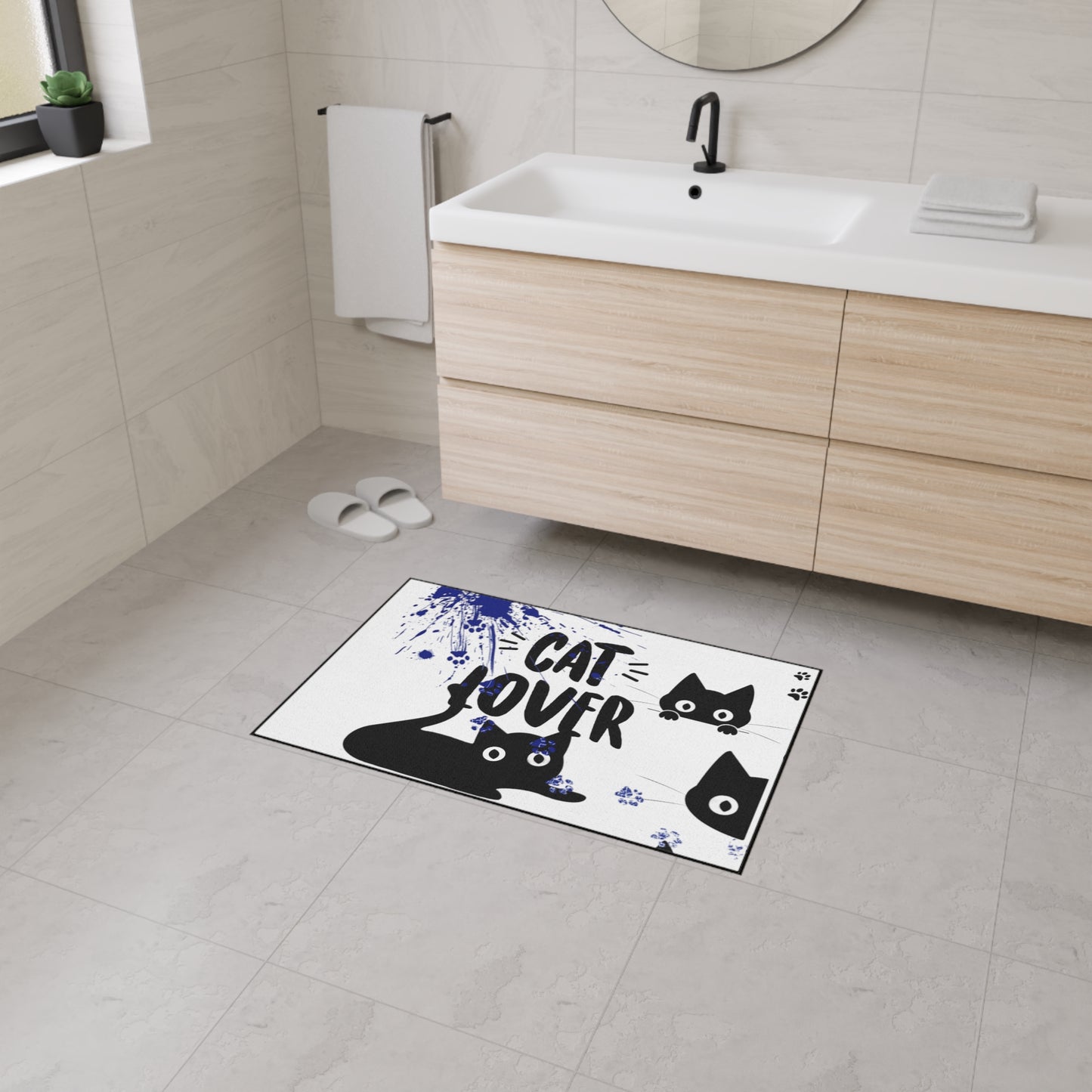 Cat lover Heavy Duty Floor Mat