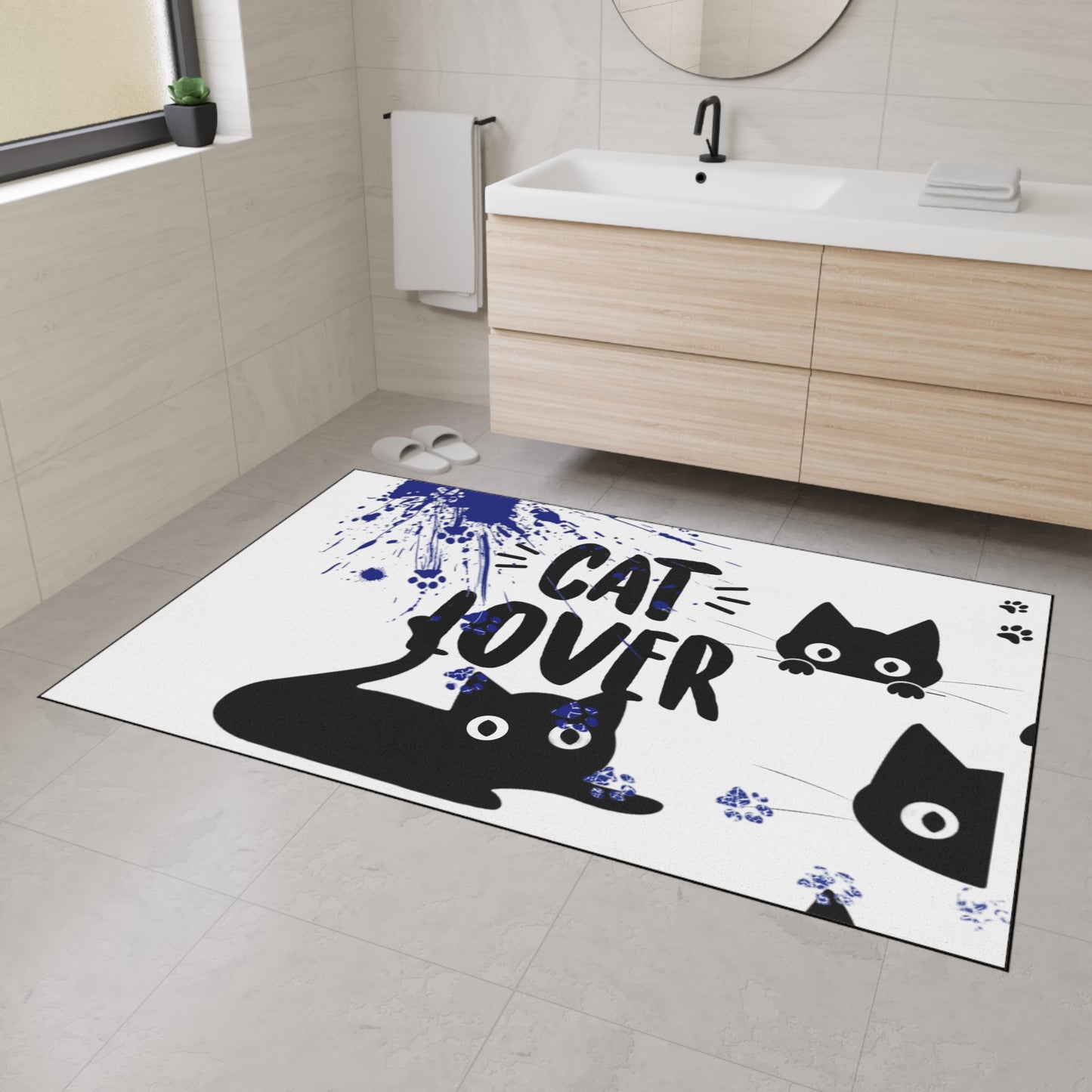 Cat lover Heavy Duty Floor Mat