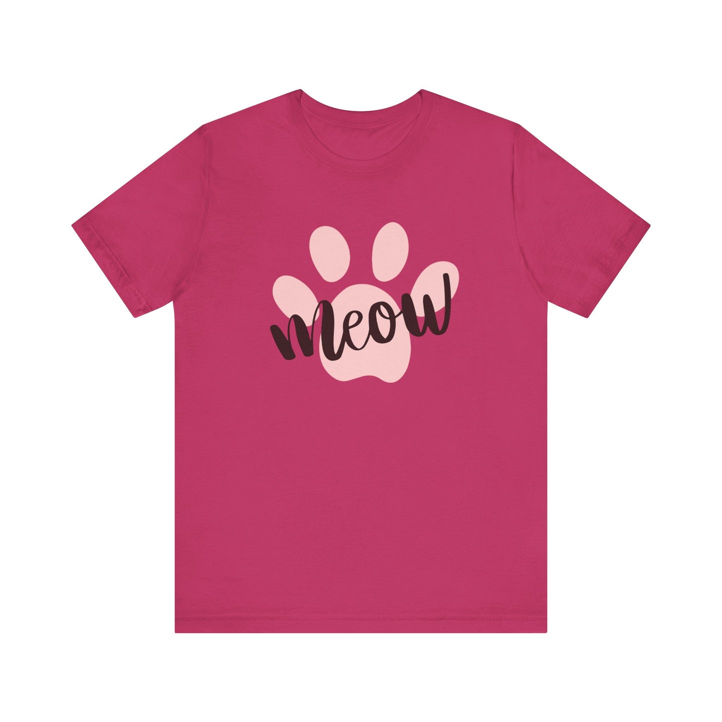 Meow Unisex Jersey Short Sleeve Tee