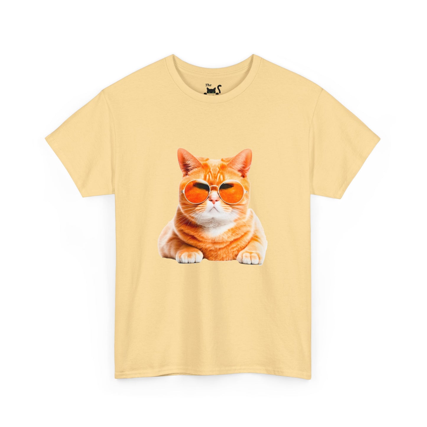 Orange cats are cool Unisex Heavy Cotton Orange CatTee