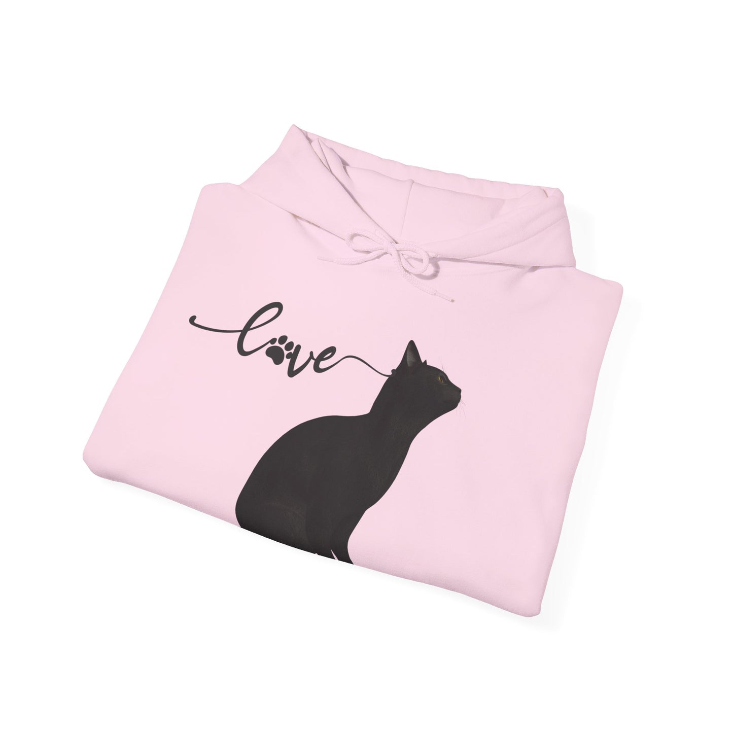 Love cat Unisex Heavy Blend™ Hooded Sweatshirt Cat Love