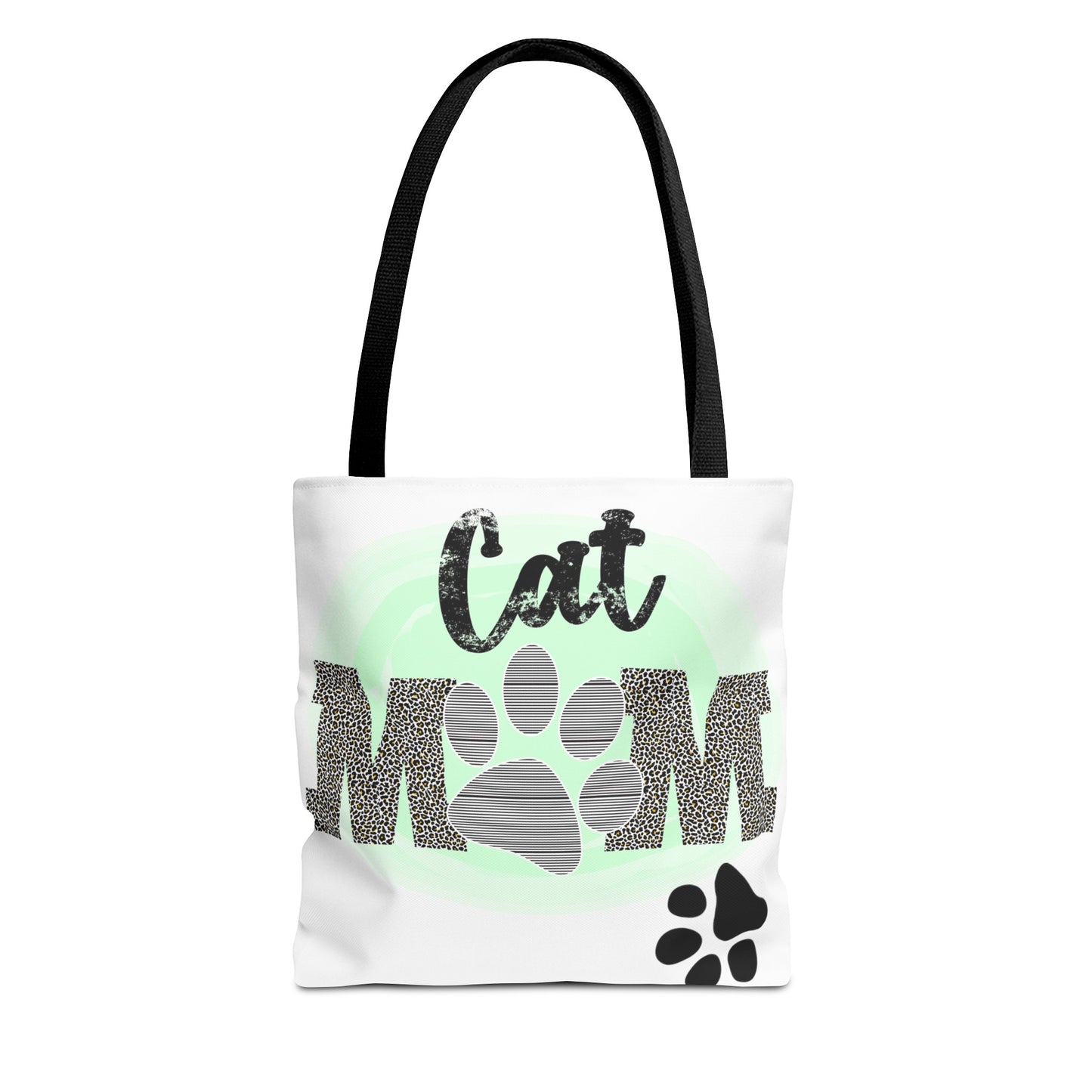 Cat Mom Tote Bag (AOP)