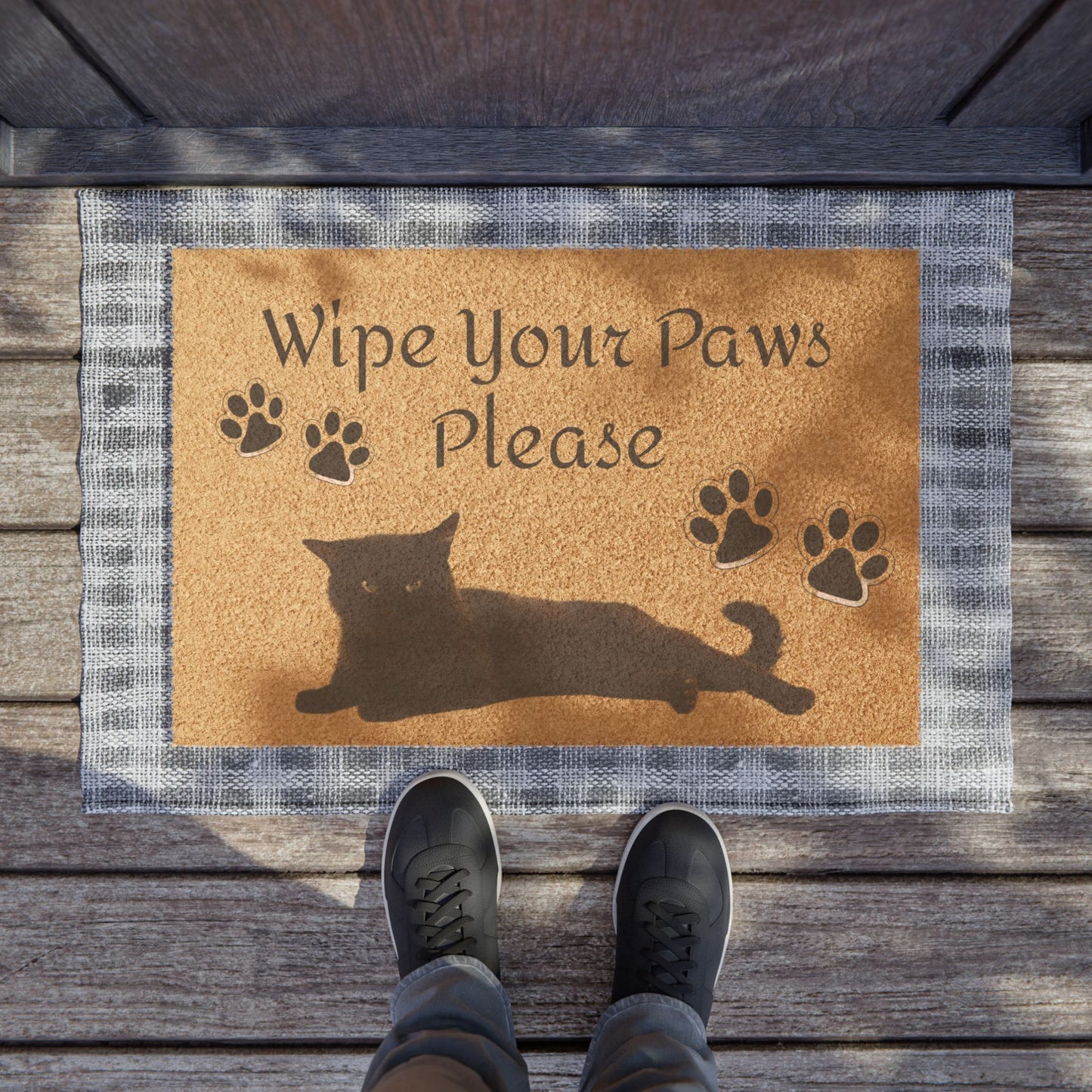 Wipe Your Paws Please Doormat