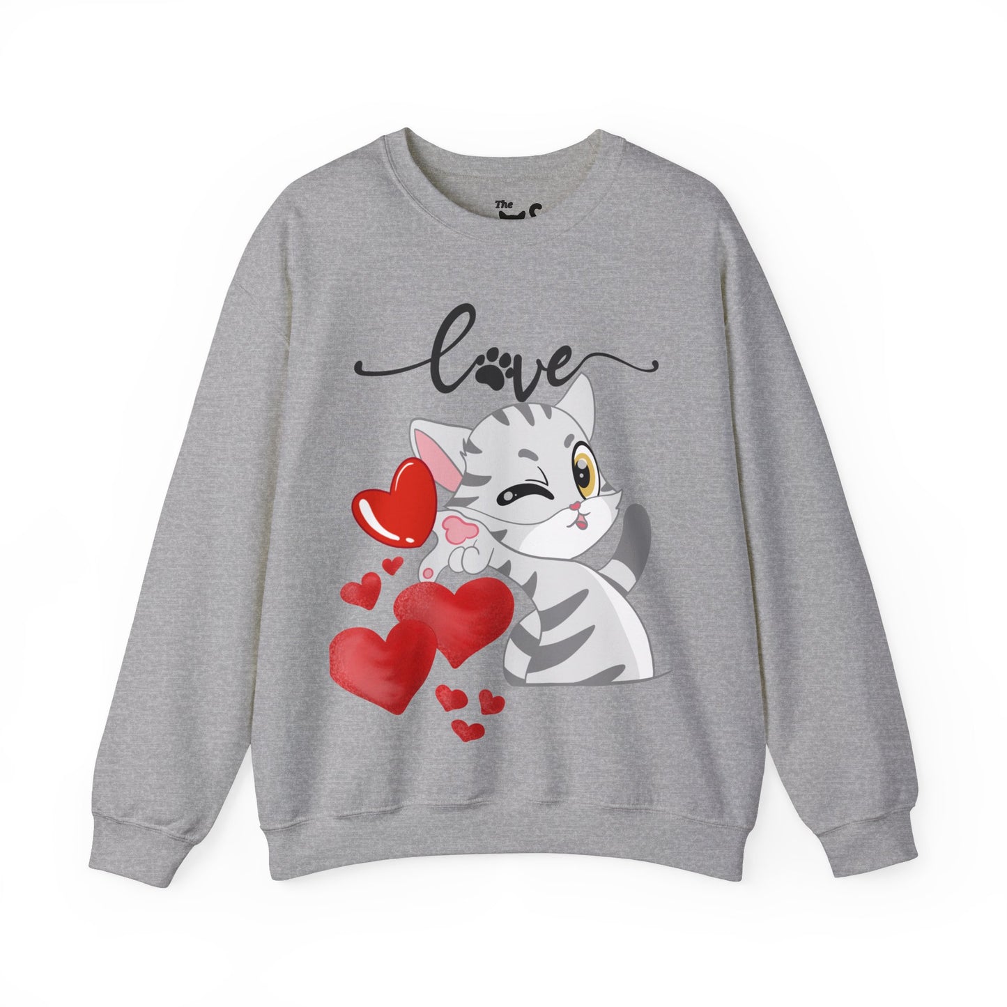 Cats are love ❤️ Unisex Heavy Blend™ Crewneck Sweatshirt