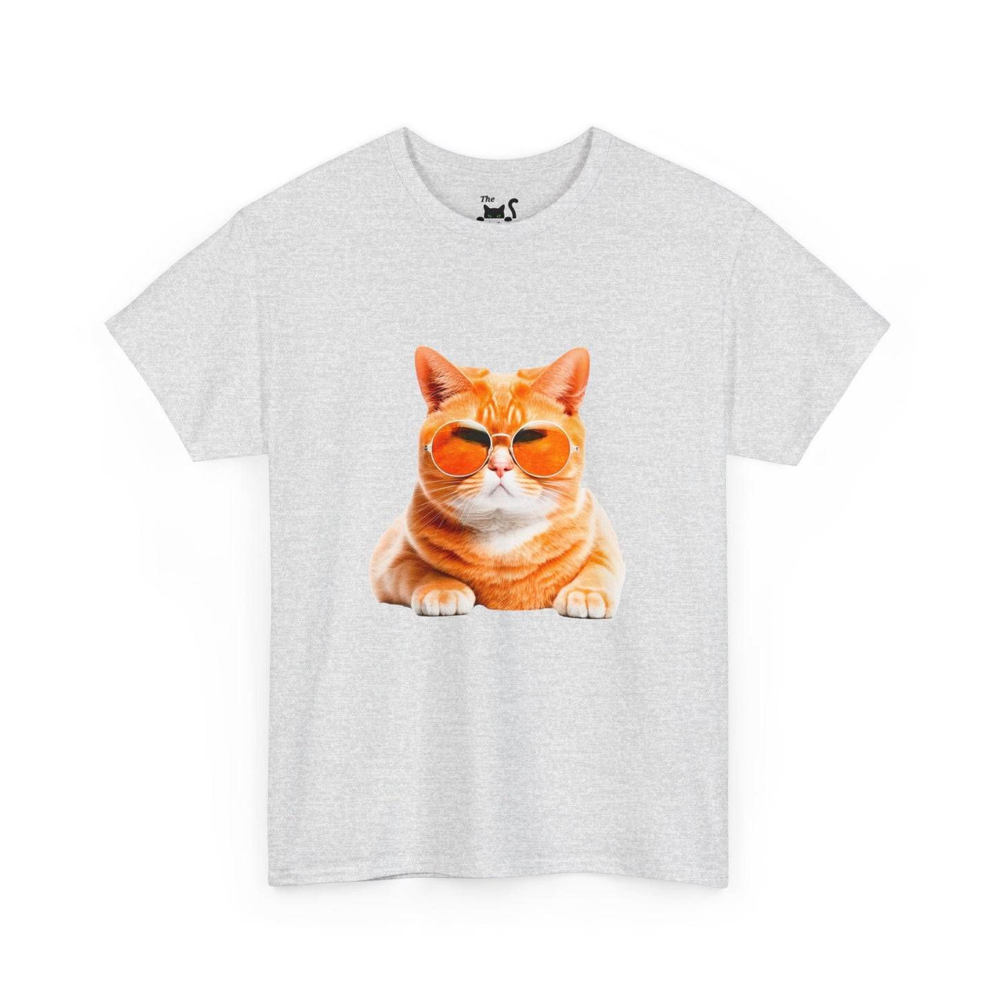 Orange cats are cool Unisex Heavy Cotton Orange CatTee