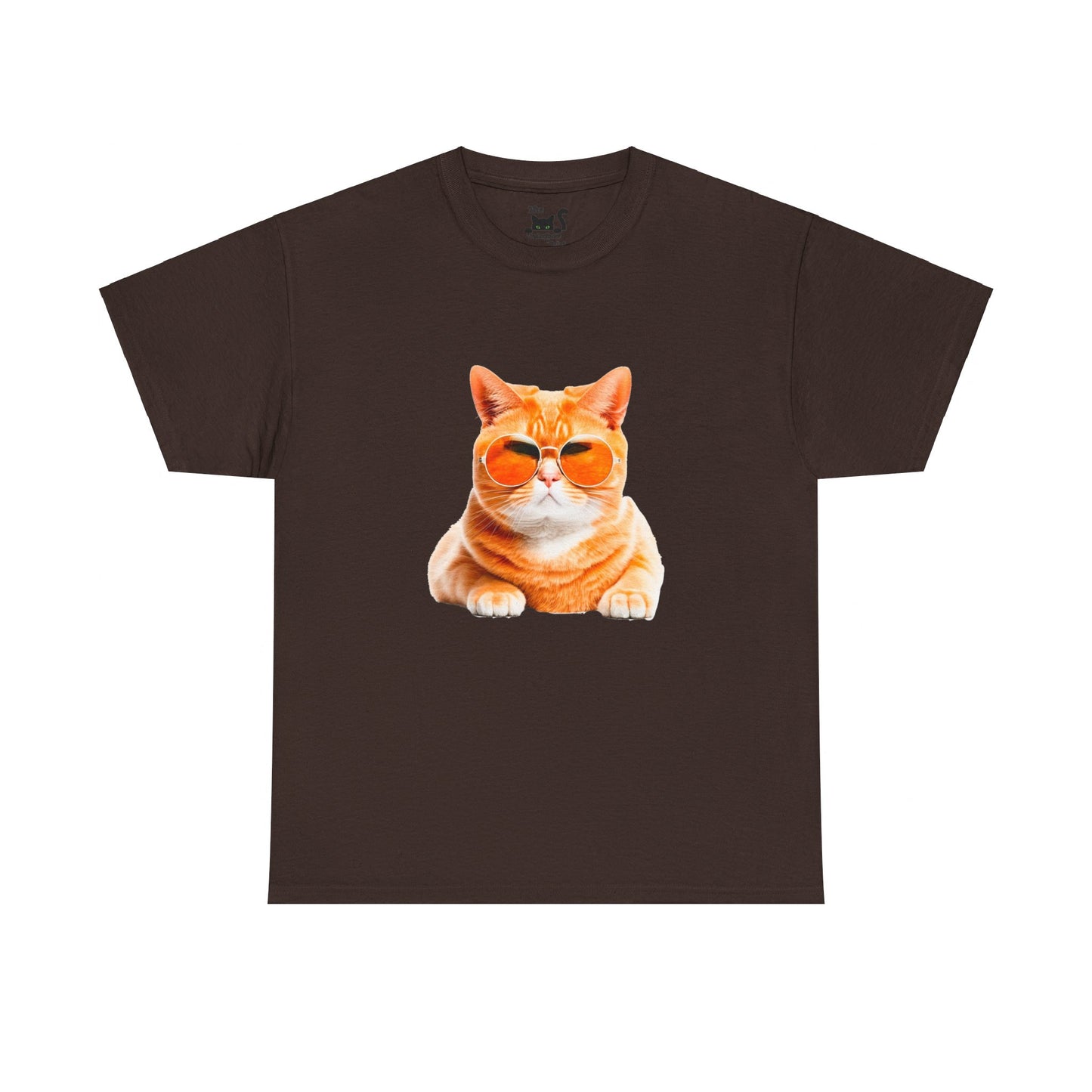 Orange cats are cool Unisex Heavy Cotton Orange CatTee