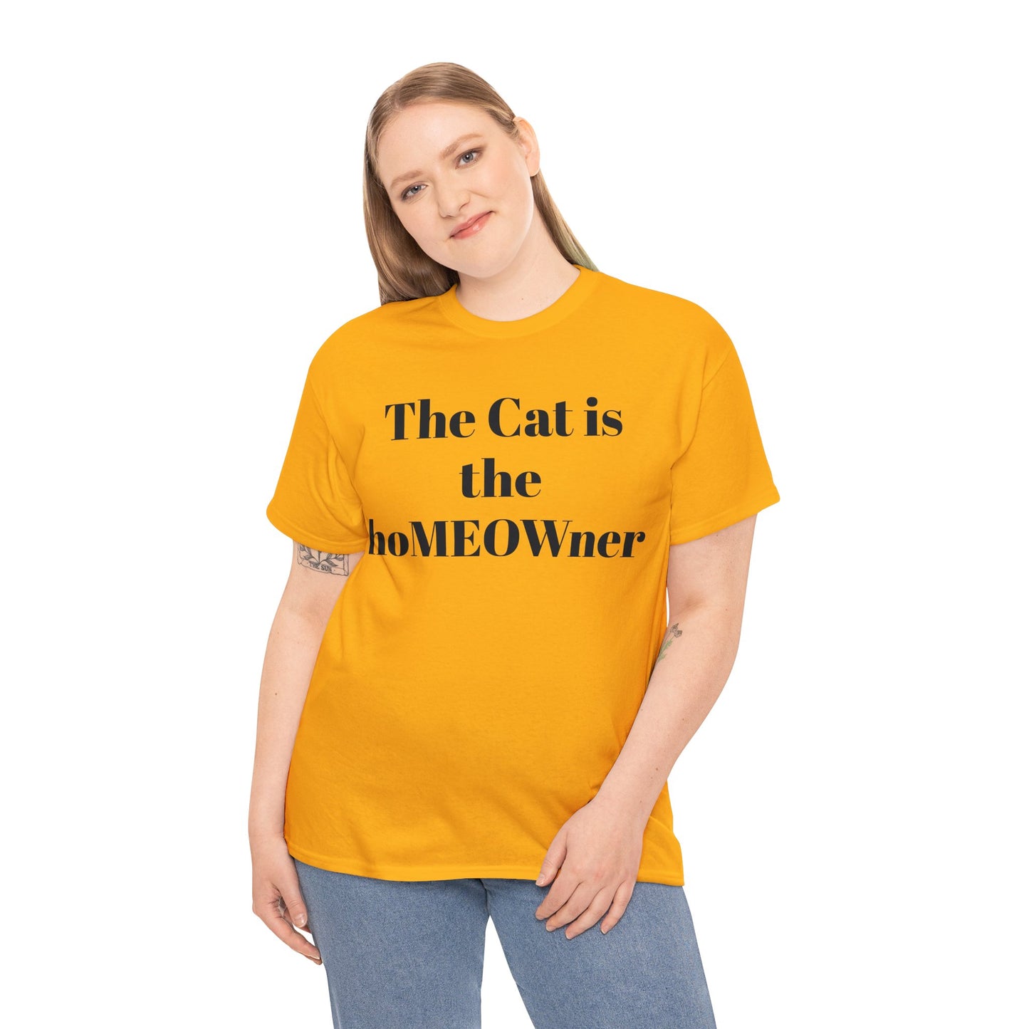 hoMEOWner Unisex Heavy Cotton Tee