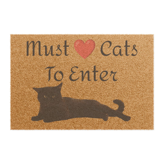 Must ❤️ Cats to enter Doormat