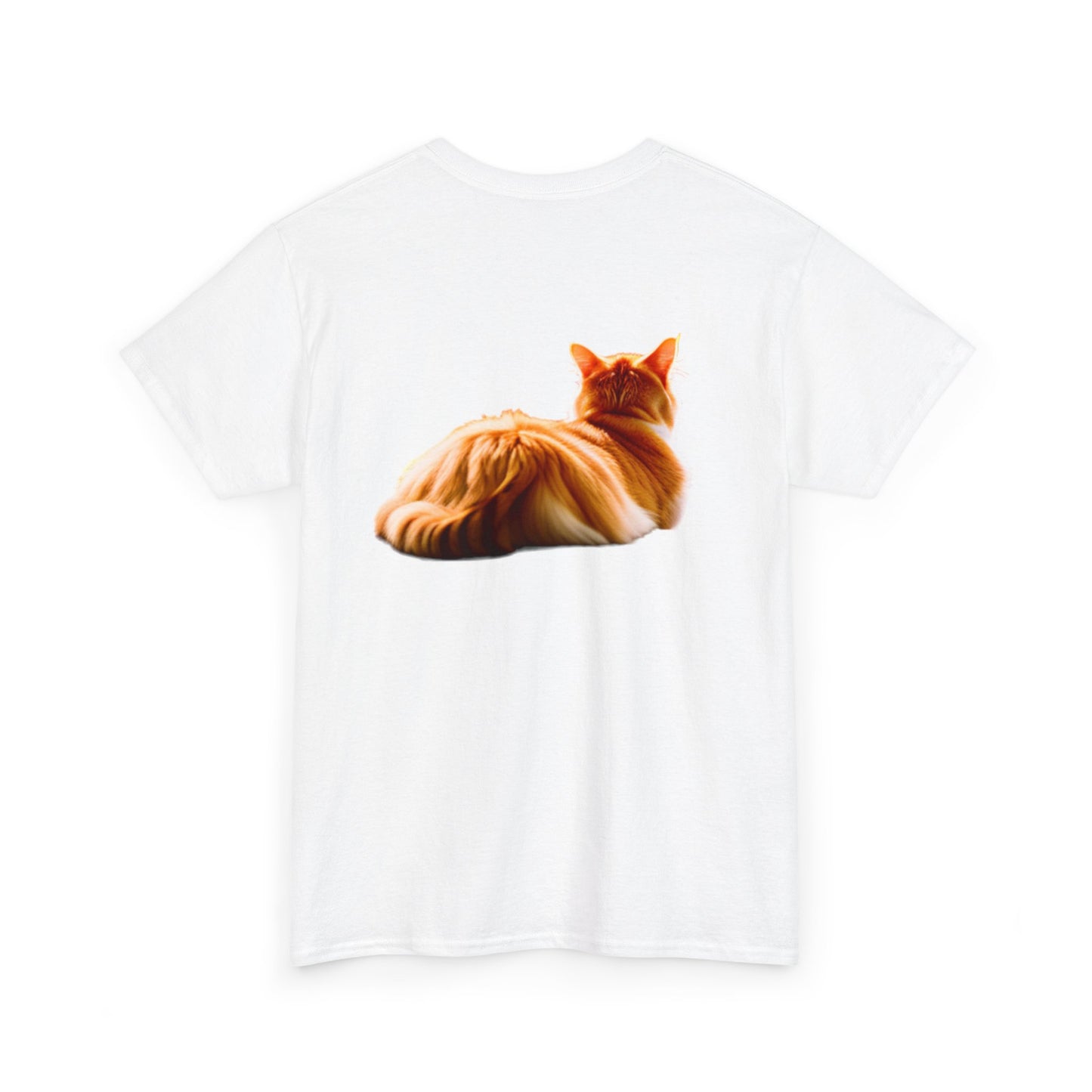 Orange cats are cool Unisex Heavy Cotton Orange CatTee