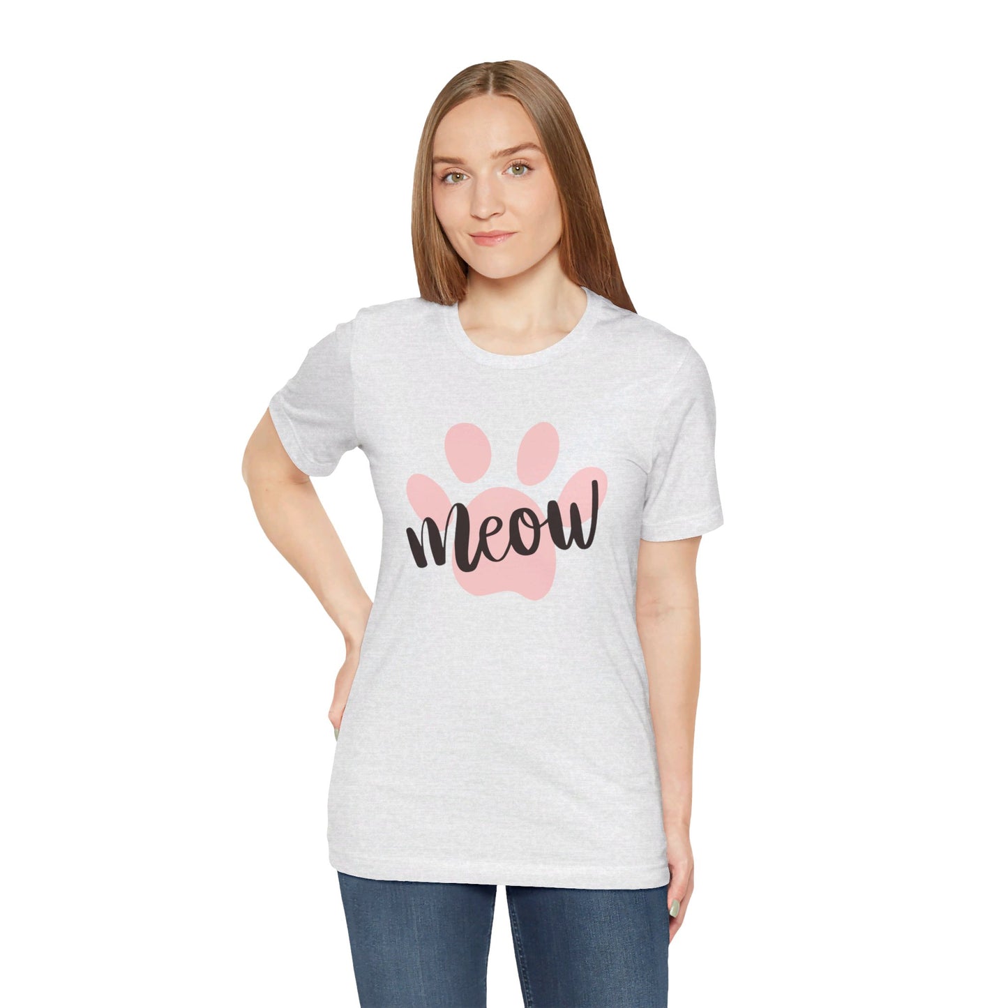 Meow Unisex Jersey Short Sleeve Tee