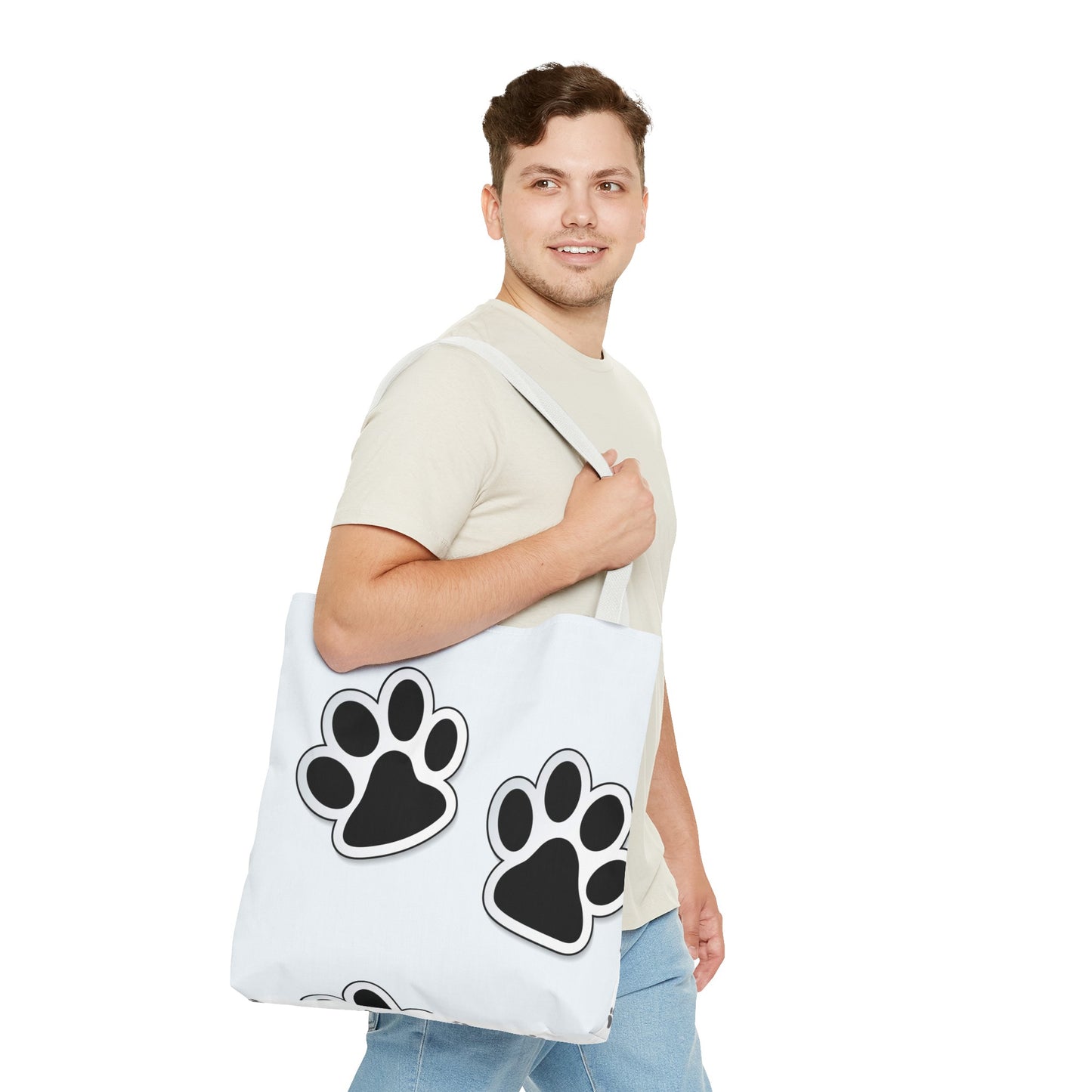 Paw PrintTote Bag (AOP)