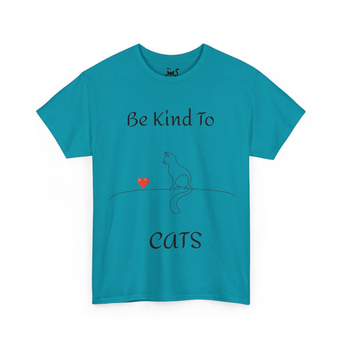 Be Kind to Cats Unisex Heavy Cotton Gildan 5000 Tee