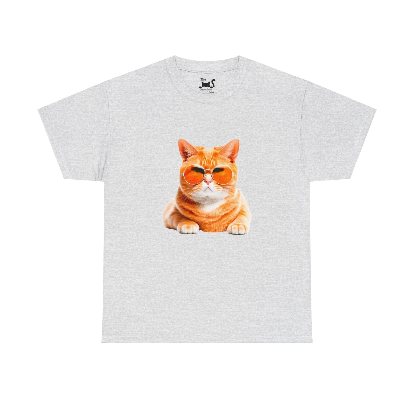 Orange cats are cool Unisex Heavy Cotton Orange CatTee