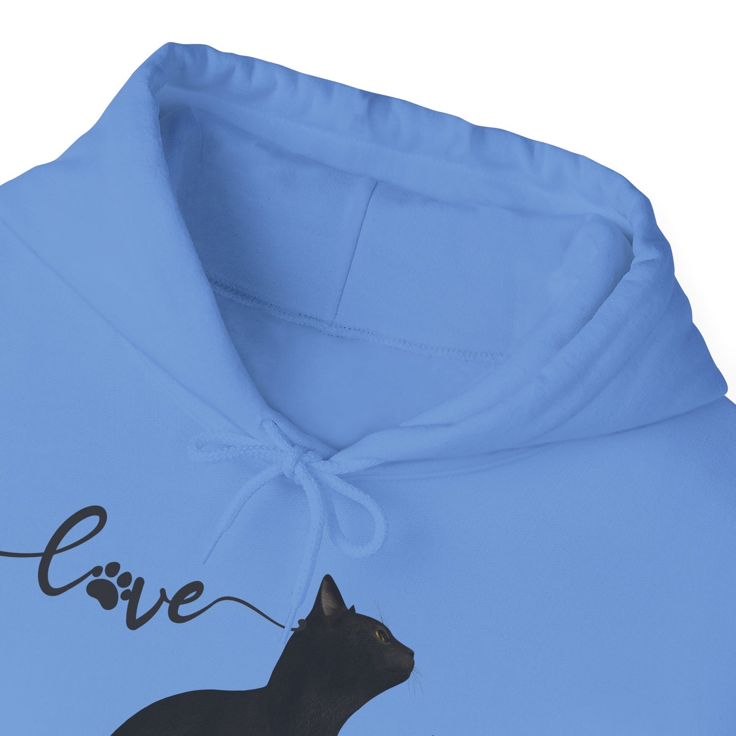 Love cat Unisex Heavy Blend™ Hooded Sweatshirt Cat Love